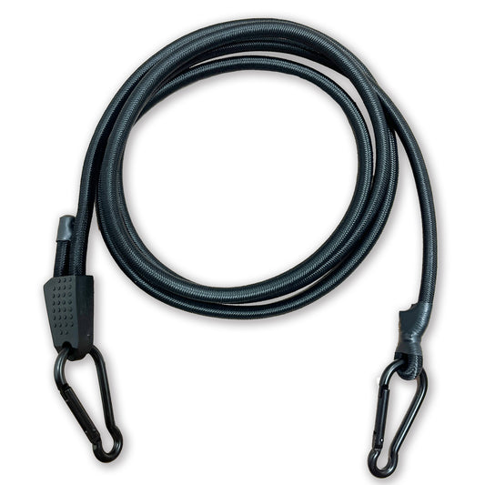 MTRAIL 調節式 強化大型カラビナフック ゴムバンド